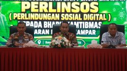 Perkuat Jangkauan Bantuan Sosial, Polres Kampar Sosialisasikan PERLINSOS Digital kepada Bhabinkamtibmas