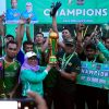 Wabup Kampar Tutup Turnamen Sepak Bola Gala Desa Kuok se-Kabupaten Kampar 2026
