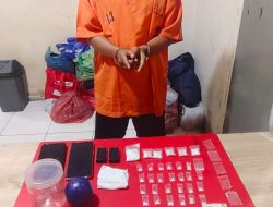 Polsek Tapung Tangkap Warga Tanjung Sawit, Sita 31.41 Gram Shabu