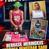 Unit Reskrim Polsek Siak Hulu Ringkus Seorang Pengedar Shabu di Desa Kepau Jaya