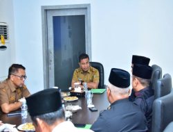Bupati Kampar Sambut Audiensi Ketua LAK Terpilih Periode 2026-2030