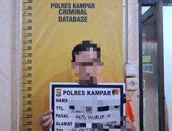 Polres Kampar Tangkap Mantan Kepala Sekolah Diduga Cabuli Murid Lebih 20 Orang