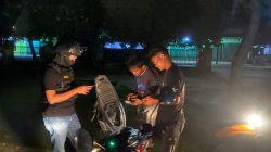 9 Personel Polres Kampar, Gerak Malam Pantau Titik Rawan Hingga Gerbang Tol