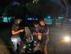 9 Personel Polres Kampar, Gerak Malam Pantau Titik Rawan Hingga Gerbang Tol