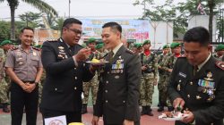 HUT TNI Ke 81, Surprise Kapolres Kampar Kepada Kodim 0313/KPR