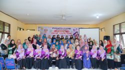 Wabup Kampar Buka Sosialisasi UU PKDRT & Pelatihan Pembuatan Sabun Cuci Piring di Tapung