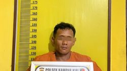 Polsek Kampar Kiri Tangkap Warga Desa Subarak Terkait Peredaran Narkoba