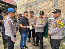 Cegah Peredaran Narkoba, Polsek Perhentian Raja Gelar Razia di Desa Hangtuah