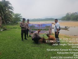 Green Policing Hadir di Desa Gema: Polri & Warga Bersama Lestarikan Alam Kampar Kiri Hulu