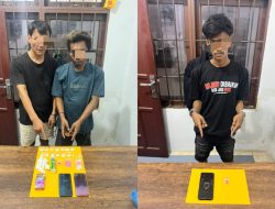 Polsek Tambang Tangkap Pengedar Narkoba, Sita Belasan Paket Shabu dan Pil Ekstasi