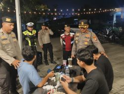 Patut Diapresiasi! Kapolsek Kampar Kiri Pimpin Patroli KRYD Malam Hari, Cegah Curas, Curat dan Curanmor