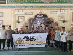 Polsek Tambang Gelar Kegiatan Sholat Jumat Keliling