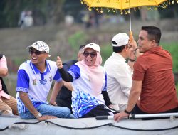 Wabup Kampar Buka Event Pacu Sampan Buluh Cina 2026