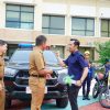 Bupati Kampar Serahkan Mobil Rescue Damkar