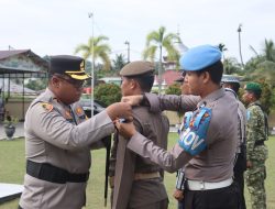 Kapolres Kampar Gelar Apel Pasukan Operasi Patuh Lancang Kuning 2026