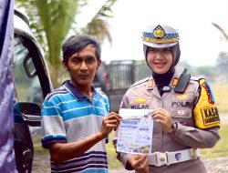 Satlantas polres Kampar & UPT Samsat Bangkinang Gelar Operasi Patuh Lancang Kuning 2026
