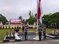 Kapolres Kampar Gelar Upacara Sumpah Pemuda Ke-98