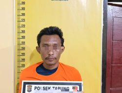 Polsek Tapung Tangkap Pelaku Ancaman Dibunuh Pada Mantan Kekasih
