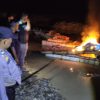 Polsek Kuantan Tengah Musnahkan Tiga PETi Ilegal Jenis Stinkai