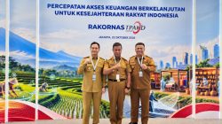 Bupati Kampar Hadiri Rakornas Percepatan Akses Keuangan Daerah Dengan Presiden RI