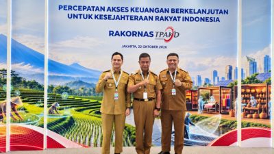 Bupati Kampar Hadiri Rakornas Percepatan Akses Keuangan Daerah Dengan Presiden RI