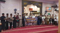 Polisi Bersama Masyarakat, Kapolres Kampar Pimpin Sholat Subuh Keliling di Bangkinang Kota